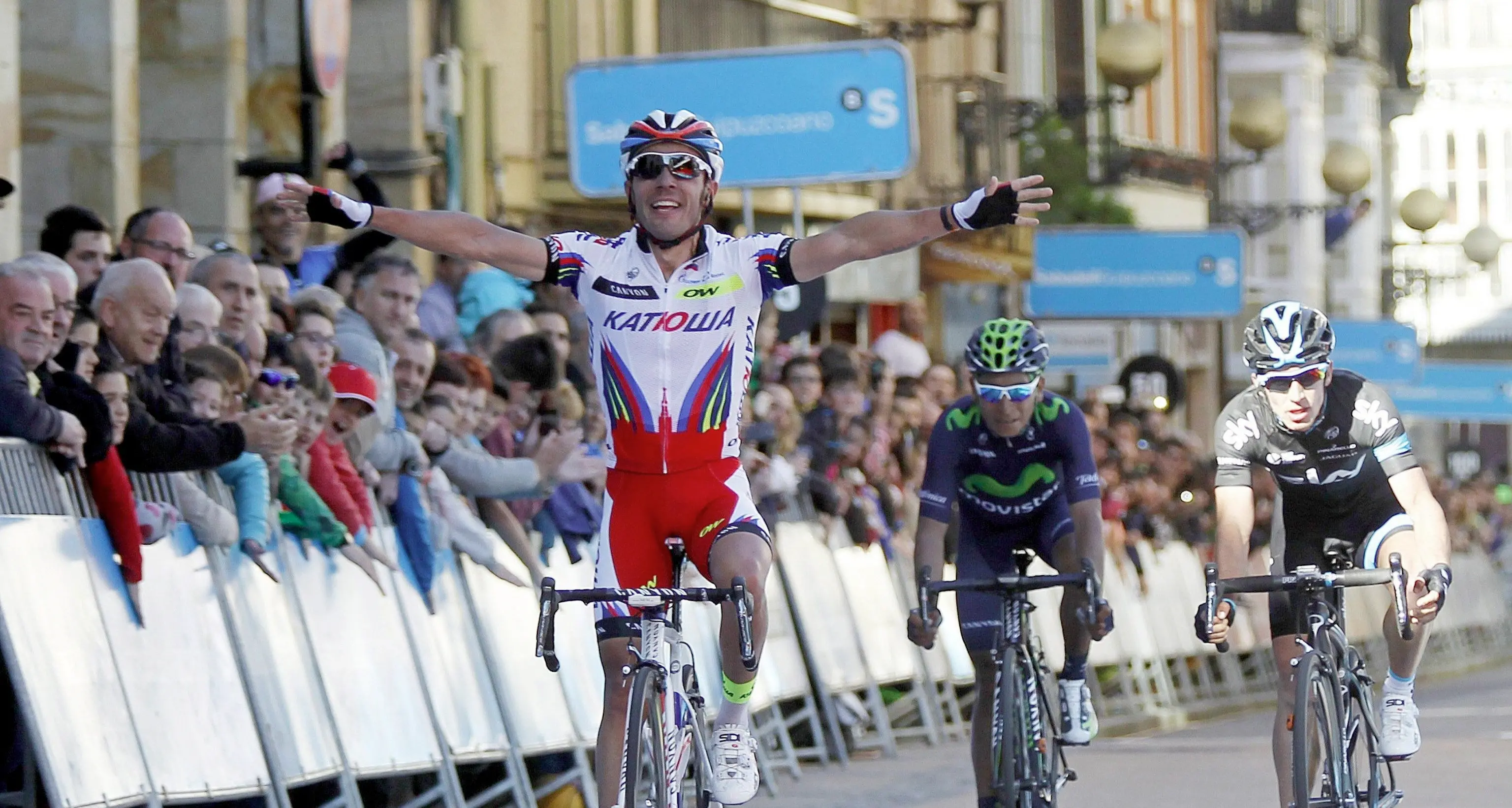 A \"Purito\" Rodriguez la 3ª tappa del Giro dei Paesi Baschi