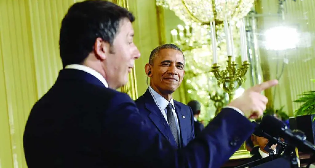 Economia e politica estera, intesa Obama-Renzi