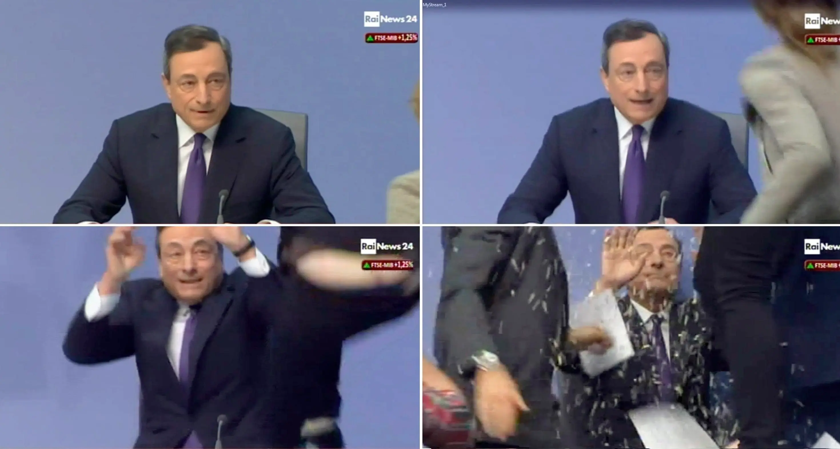 Conferenza Bce, Draghi duramente contestato a Bruxelles
