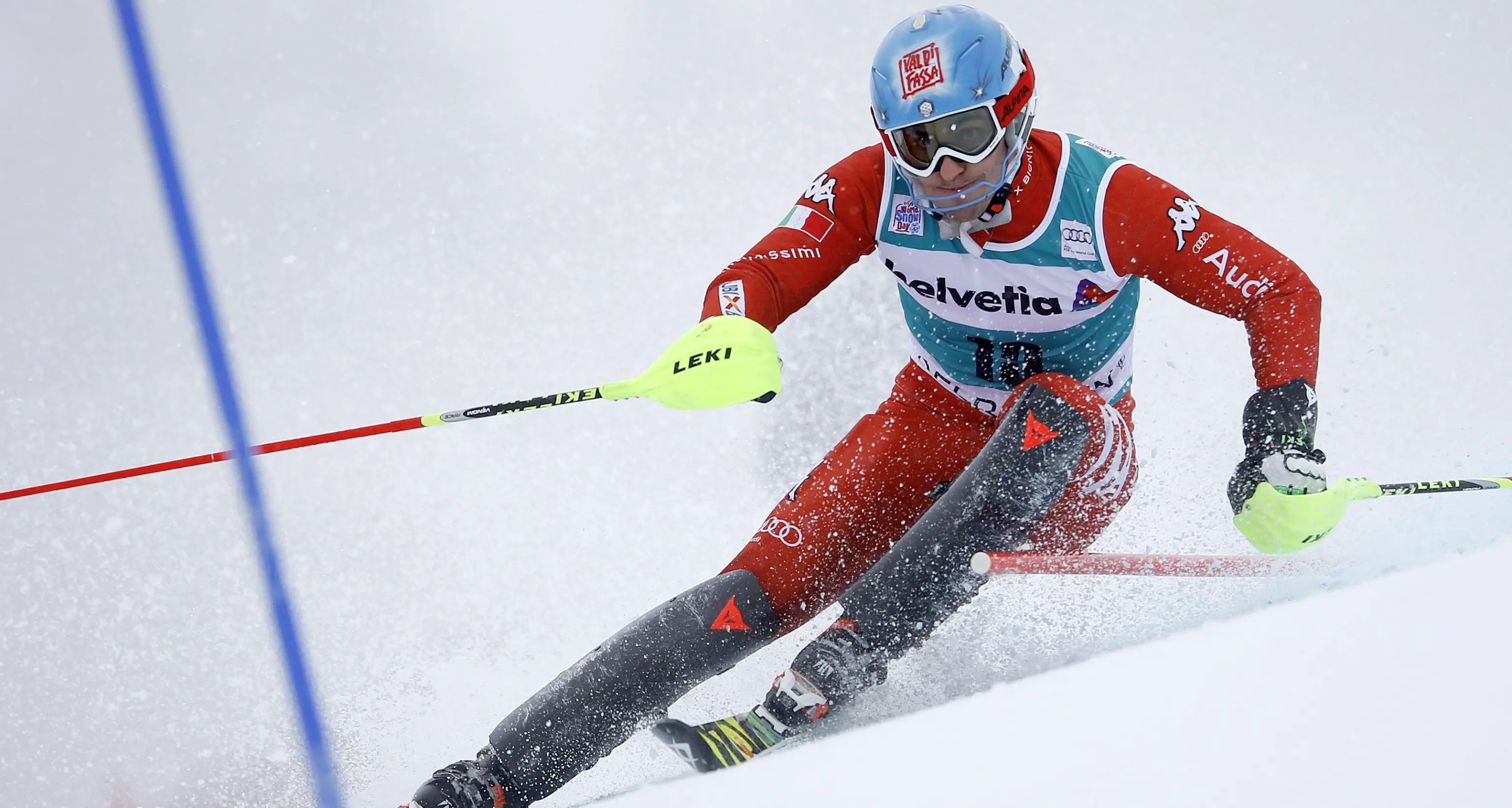 Coppa del Mondo di slalom Razzoli sul podio, male Gross