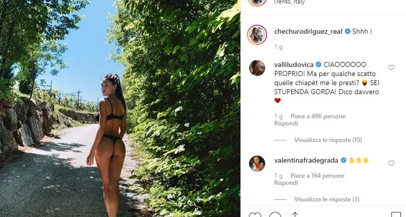 Per Chechu Rodriguez due passi nelle vigne del Checcho a Gardolo