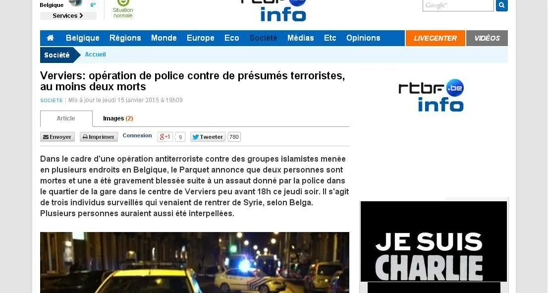 Belgio, azione antiterrorismo contro jihadisti: due morti