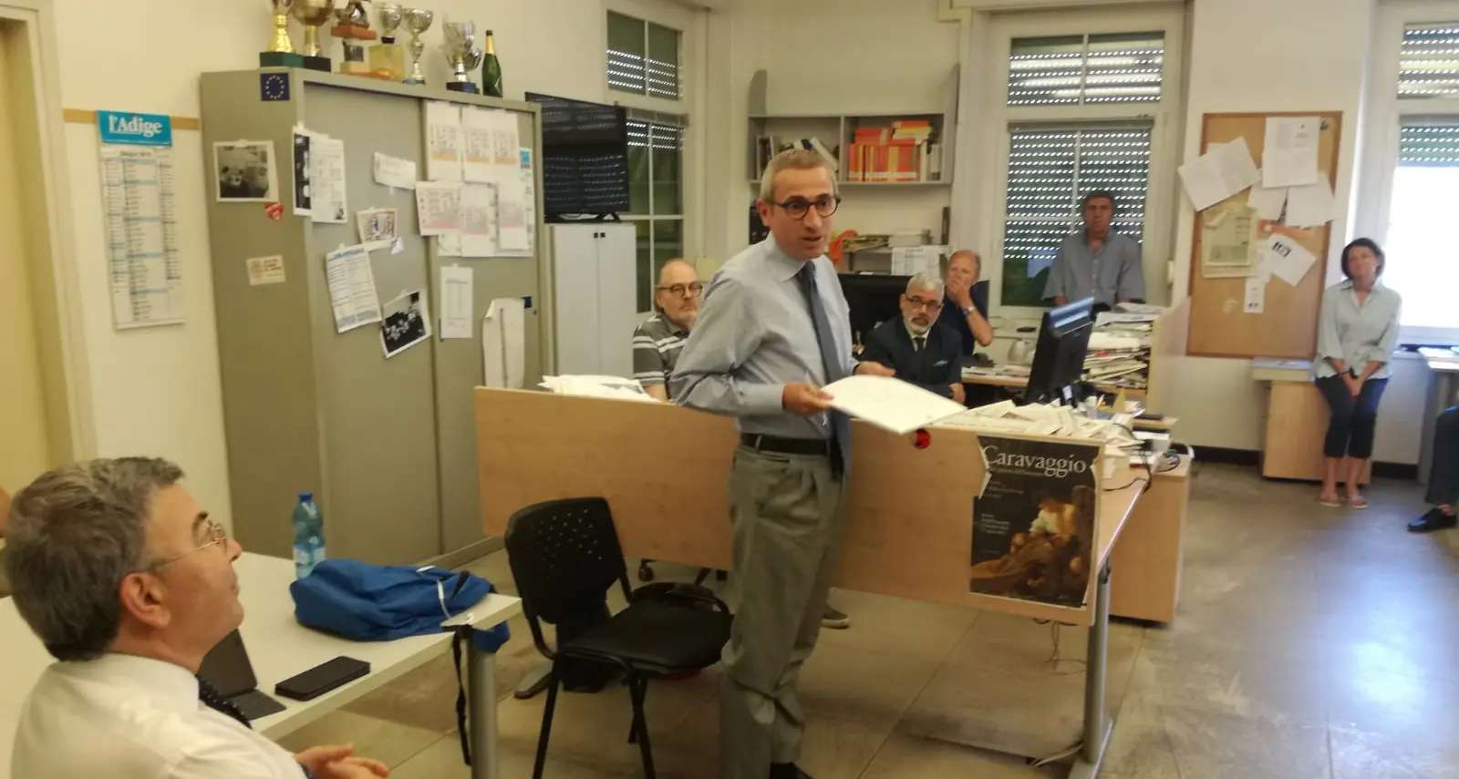 Il sindacato nazionale Fnsi con i giornalisti dell'Adige nella vertenza con l'editore