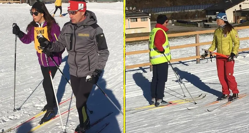 Nuove guide per i ciechi sulle piste del fondo