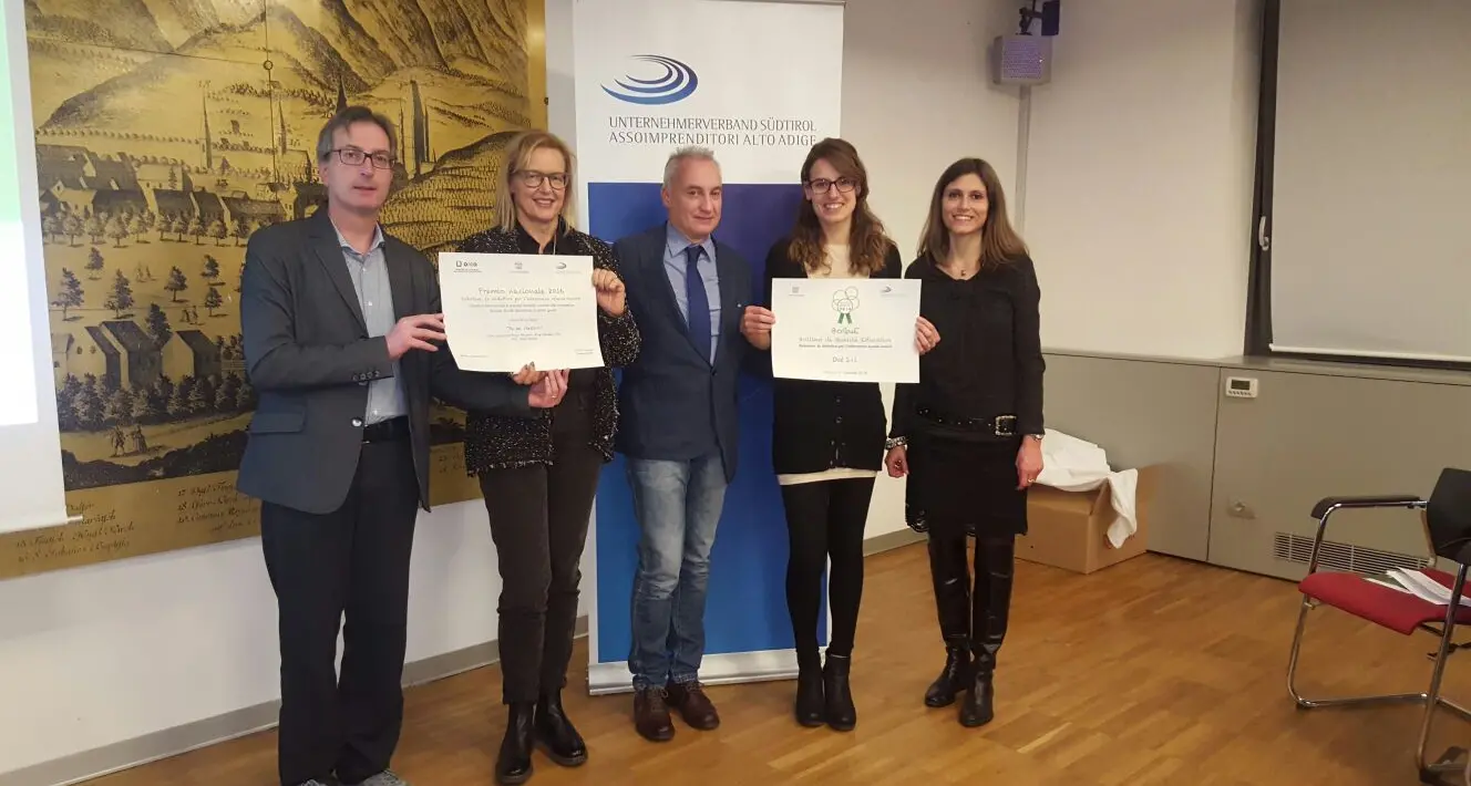Premio nazionale a impresa trentina Dial srl collabora con gli studenti