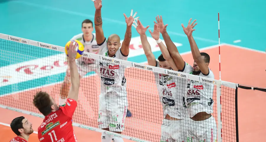 Trentino Volley grintosa la Lube sconfitta 3-0