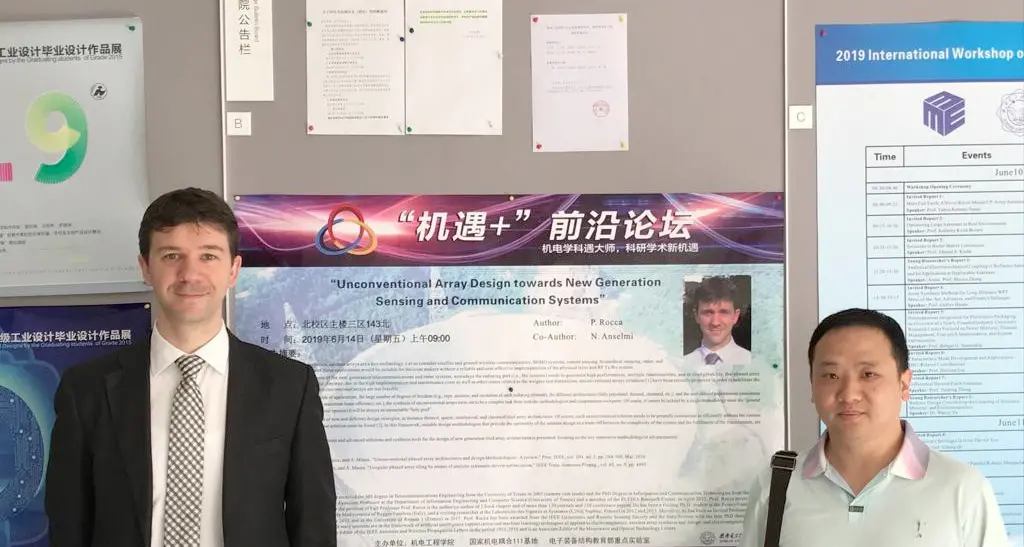 Il bleggiano professor Paolo Rocca, dall'Università di Trento alla cattedra in Cina