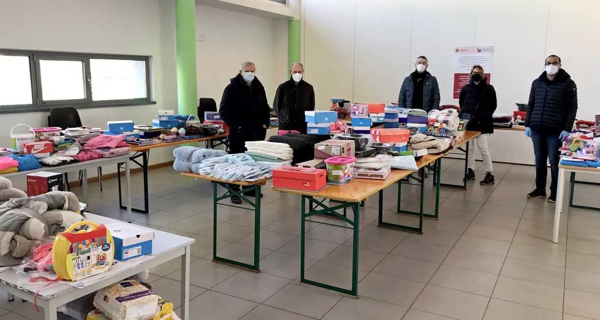Arco: tantissime famiglie in difficoltà, la Caritas in campo per aiutare