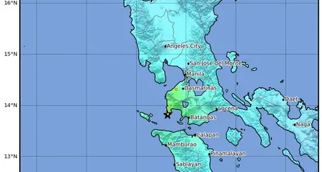Terremoti: Filippine, scossa di magnitudo 6.4 in mare