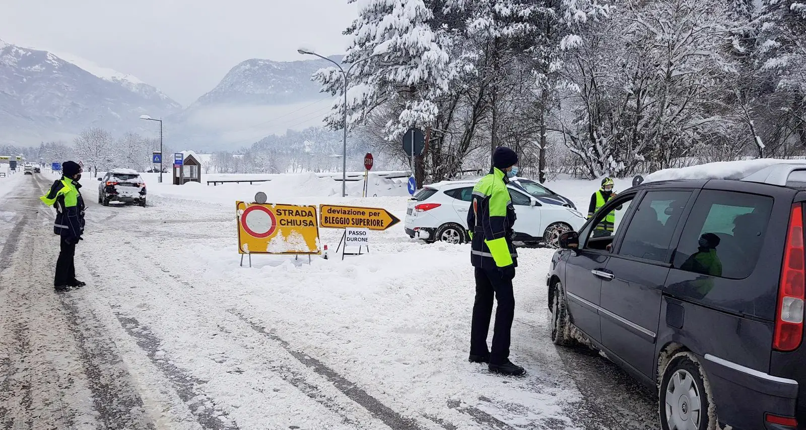 Situazione strade: verso la normalità ovunque, riaperto il Caffaro a Ponte Pià, rimangono alcune limitazioni