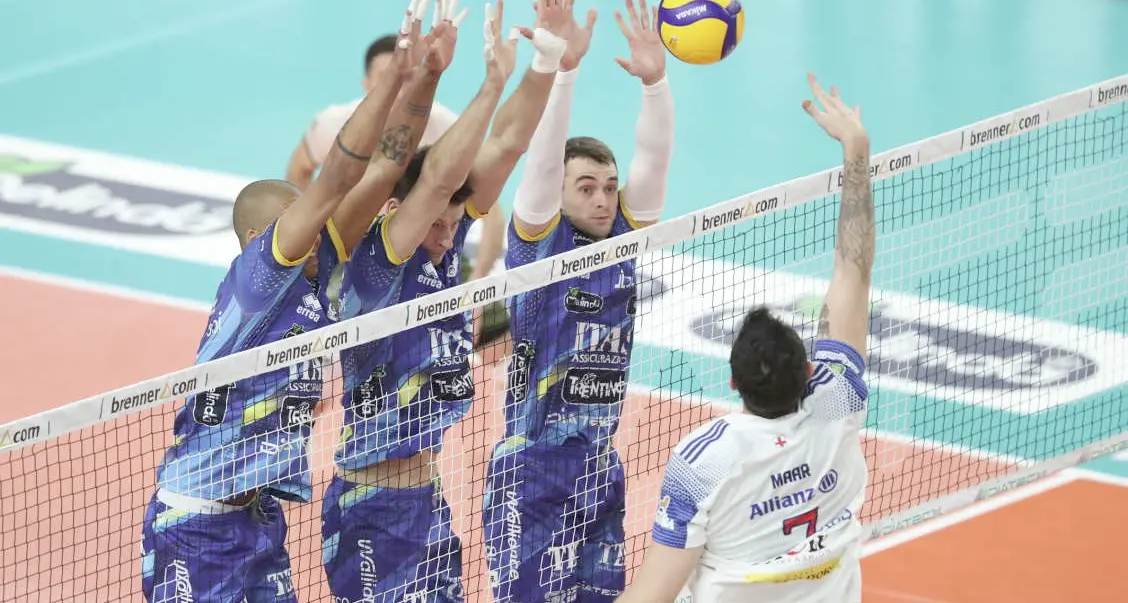 Itas schianta Allianz Milano: undicesima vittoria consecutiva di Trentino Volley
