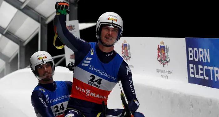Slittino Rieder e Rastner trionfano nel doppio a Igls