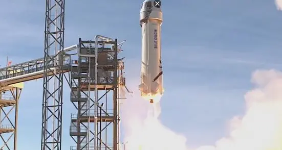 Test riuscito per New Shepard, il razzo di Bezos per il \"turismo spaziale\"