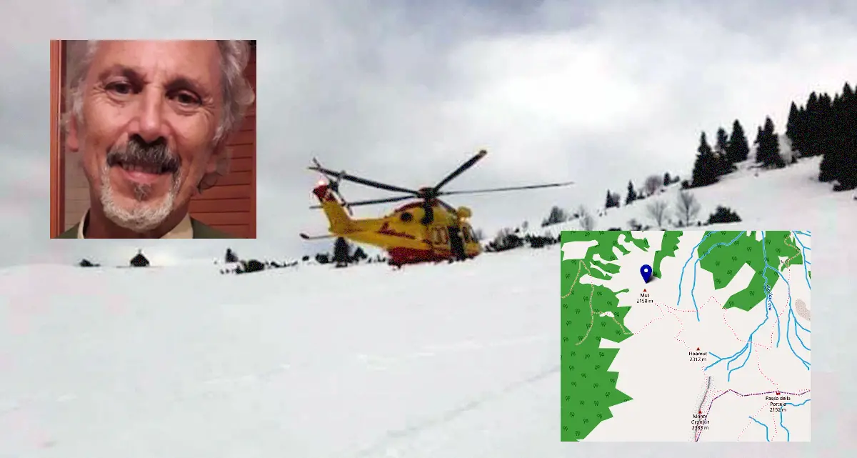 Trovato il corpo dello sci alpinista disperso in valle dei Mocheni