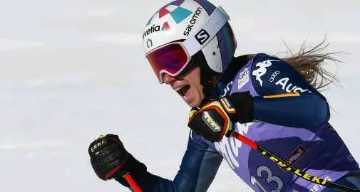 Marta Bassino trionfa nel gigante di Kranjska Gora Quinta Federica Brignone