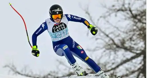 Val di Fassa, la trentina Laura Pirovano ottava nella discesa libera di Coppa del mondo