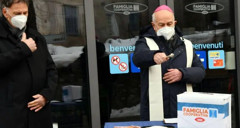 In Val di Non rispettata la tradizionale \"benedizione del sale\"