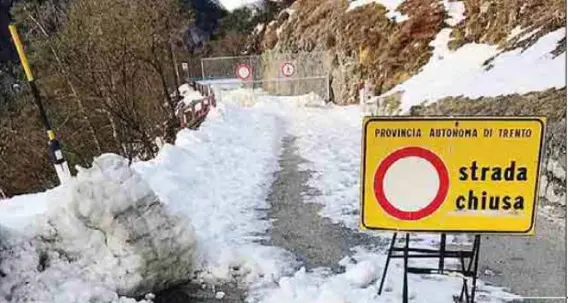 Troppa neve, strade chiuse: i problemi della statale 237 e della provinciale 34