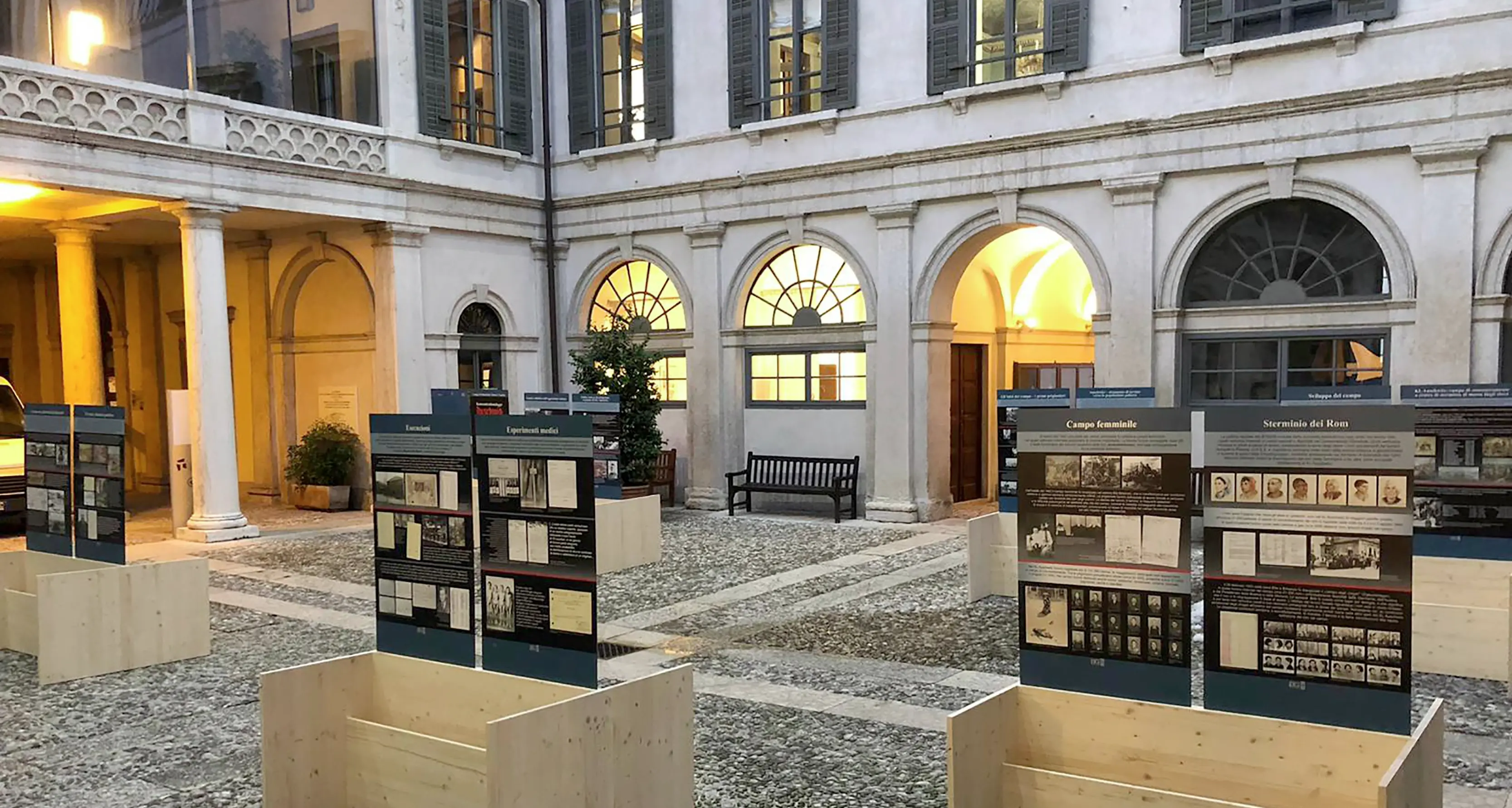 Palazzo Thun ospita la mostra del Museo di Auschwitz-Birkenau