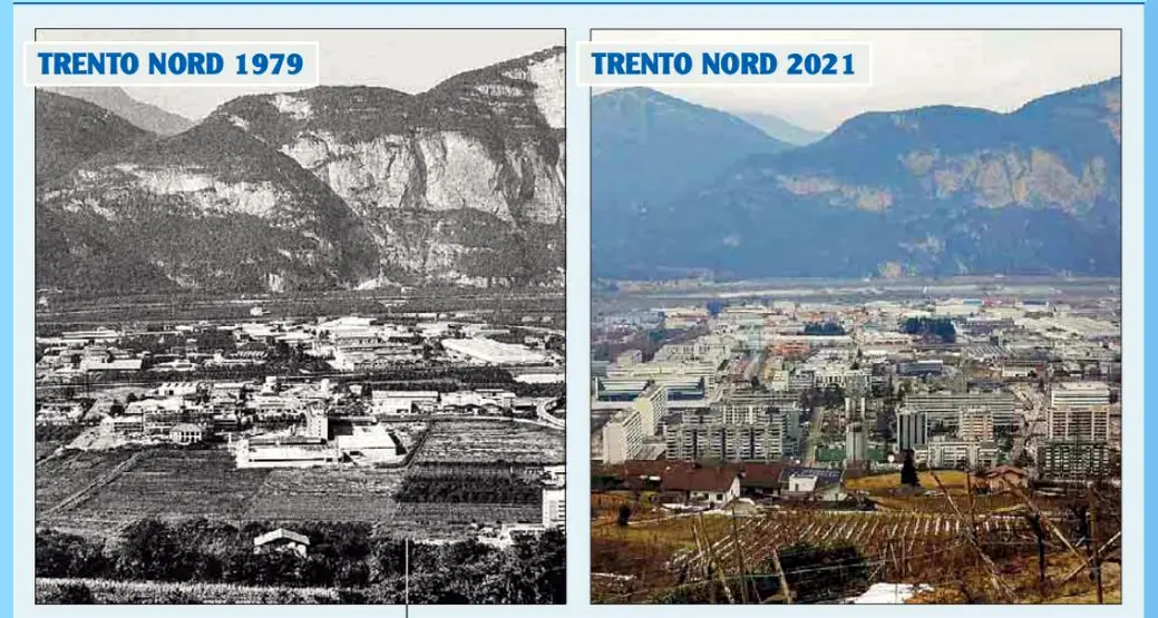 L'avanzata del cemento: Trento ha perso 107 ettari di verde in 13 anni, allarme anche in altre valli