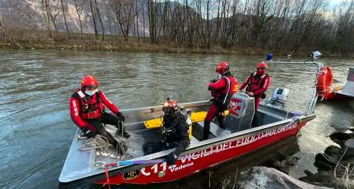 Ricerche di Peter Neumair: sabato grande battuta sull'Adige, il livello verrà abbassato