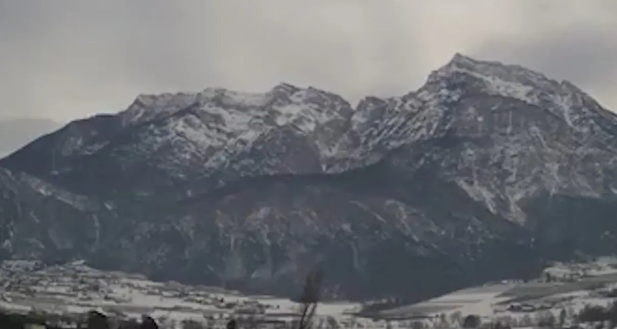 Un minuto per vedere cadere oltre un metro di neve - Il video
