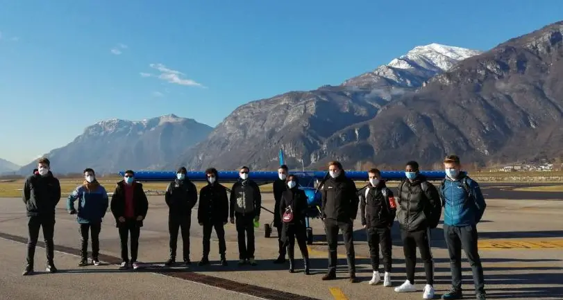 Gli studenti del \"Martini\" volano sull'aereo che si sono costruiti