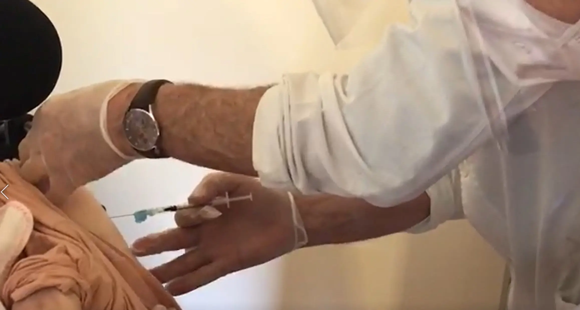 Al via le vaccinazione degli ospiti di Casa Serena