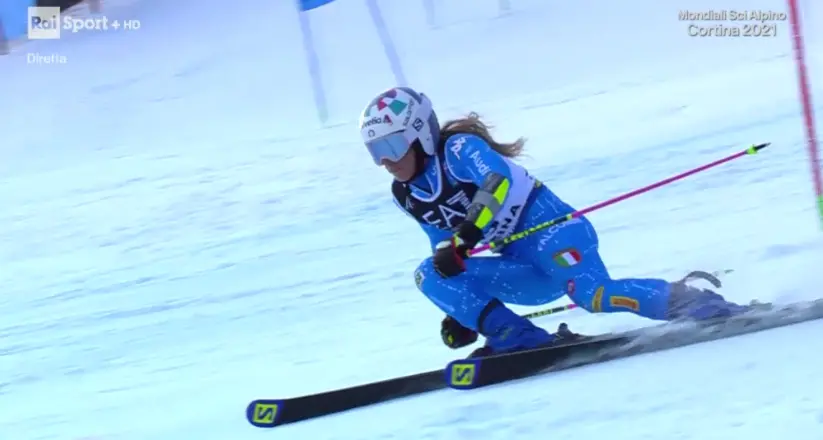 Marta Bassino d'oro nel gigante parallelo ai mondiali di Cortina