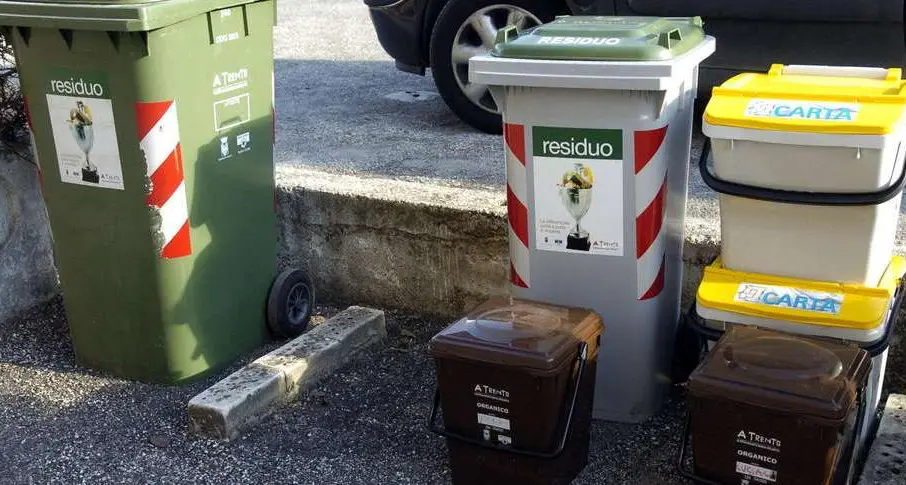 Raccolta differenziata a Trento, superato per la prima volta l’85%