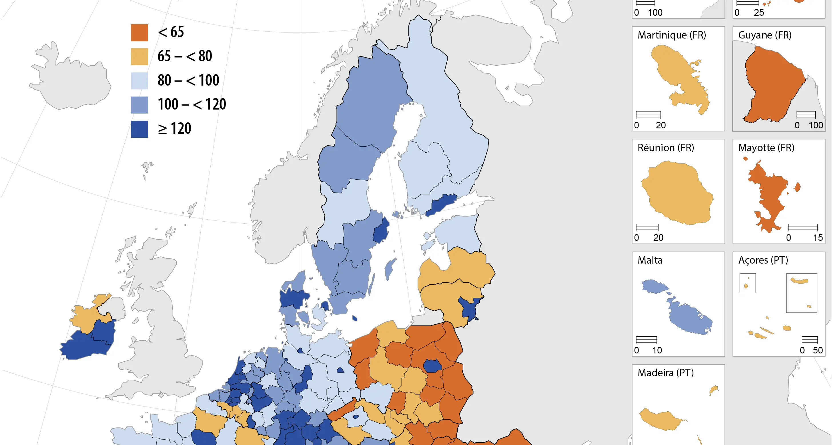 Pil pro capite, analisi Eurostat: Bolzano al top in Italia, ma anche Trento sopra la media Ue