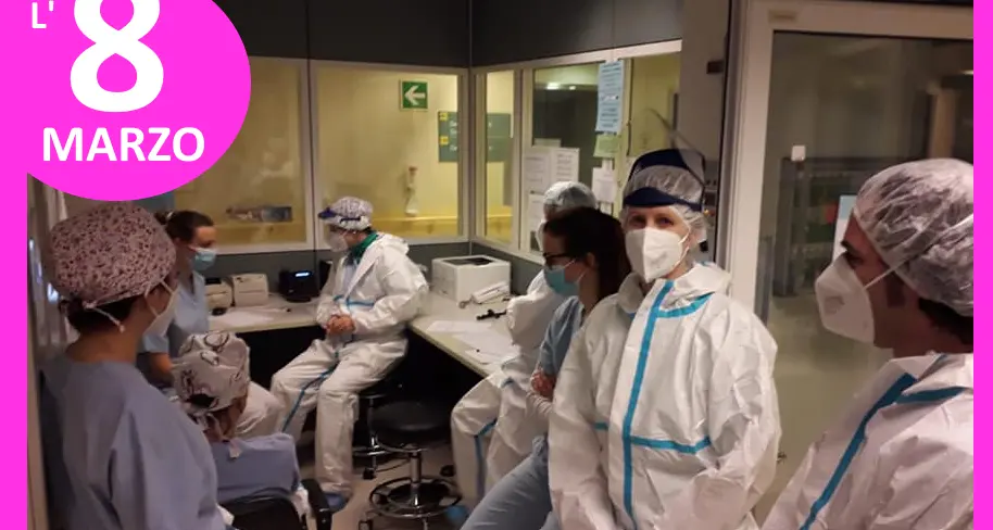Un grazie alle infermiere e alle donne che lavorano nella sanità (e sono l'84%) da parte dell'Ordine delle Professioni Infermieristiche