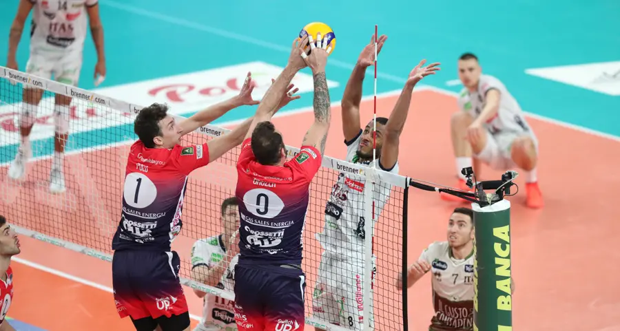 Playoff, l'Itas vince in rimonta gara 1 dei quarti di finale: 3-2 su Piacenza