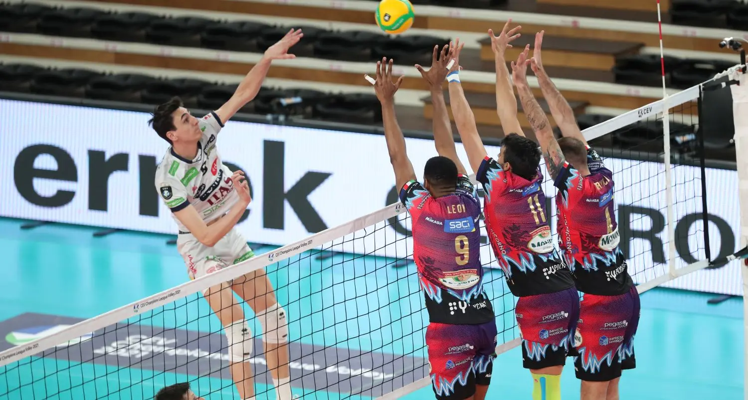 Stasera l'Itas a Perugia per conquistare la finale di Champions