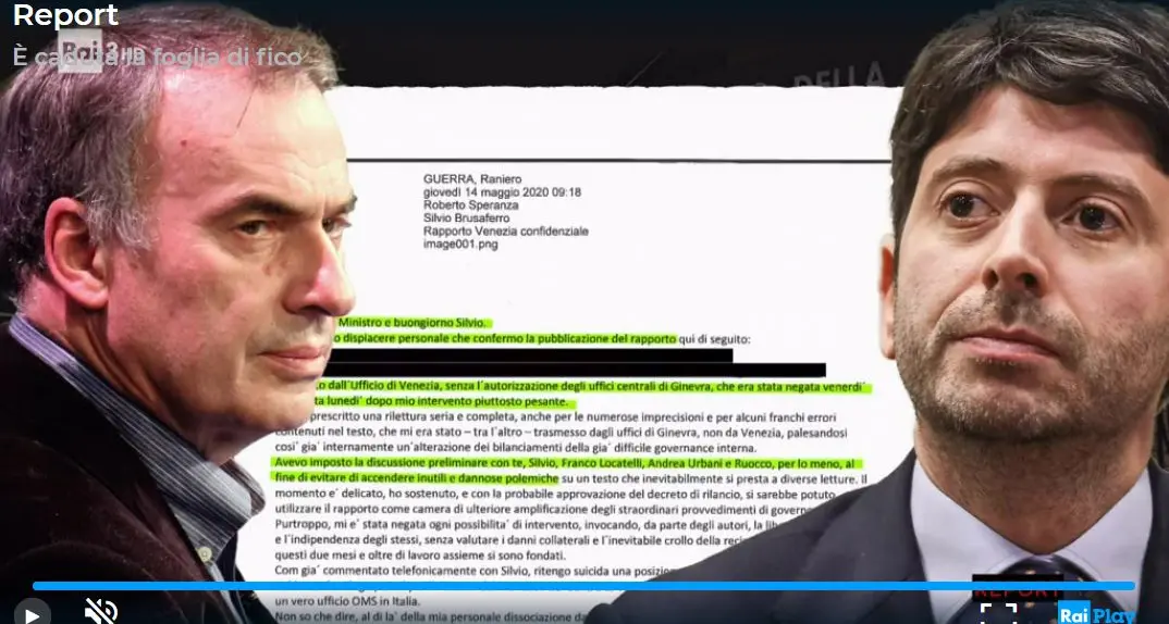 Il report Oms rimosso e la verità sul piano pandemico mancante: in tv le chat \"scomode\"