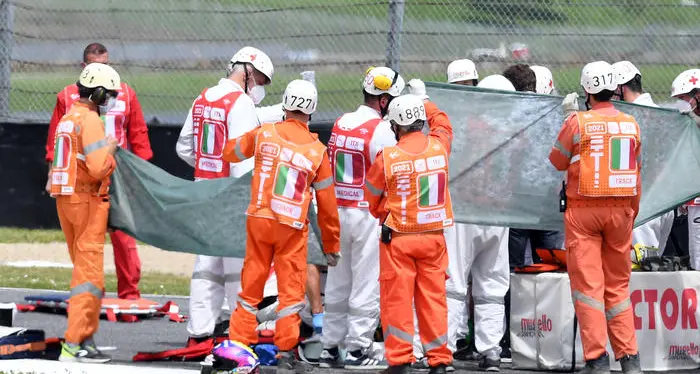 Drammatico incidente al Mugello, Dupasquier lotta per la vita
