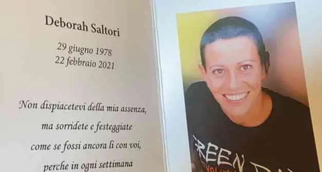 La lettera dell'ex marito di Deborah Saltori: «Chiedo scusa a tutti, non so perché l'ho fatto»