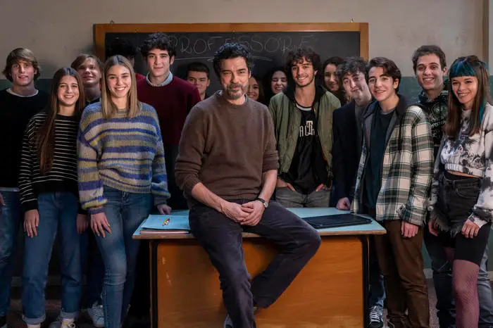 FOTO DELLE FICTION RAI UN PROFESSORE_Alessandro Gassmann