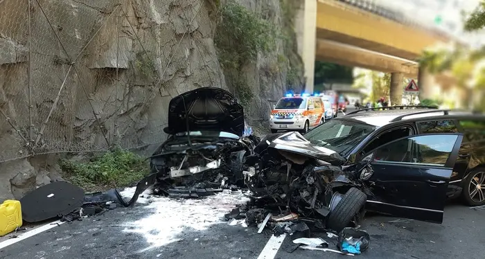 Scontro sulla statale del Brennero: tre feriti gravi