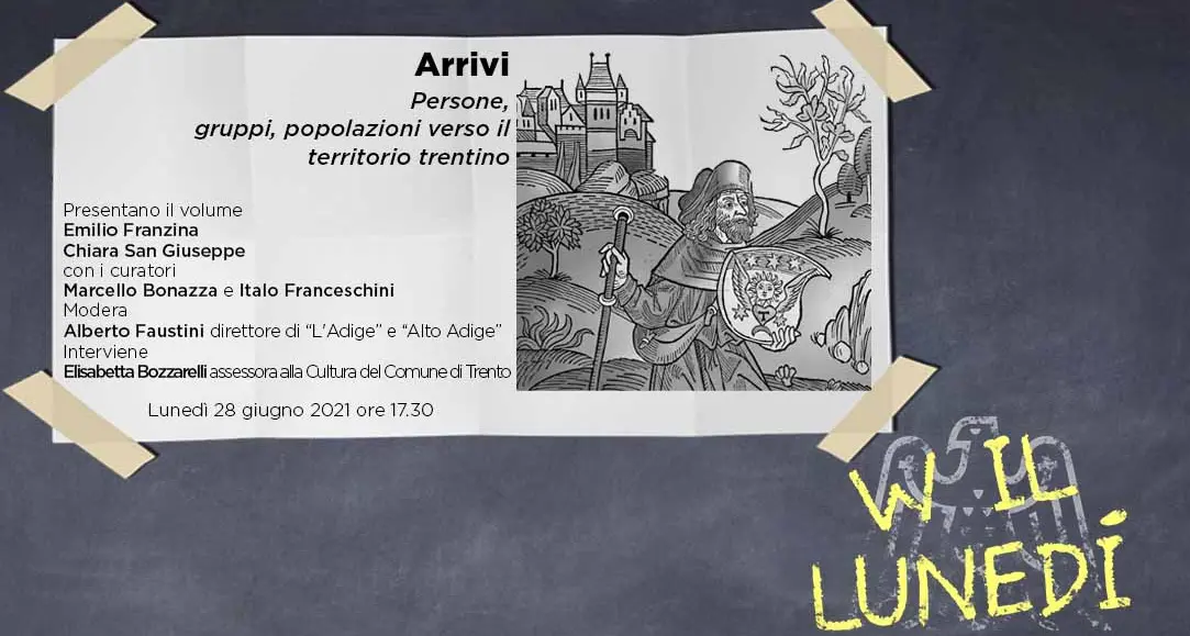 Arrivi di persone, gruppi e popolazioni in Trentino: oggi un incontro online