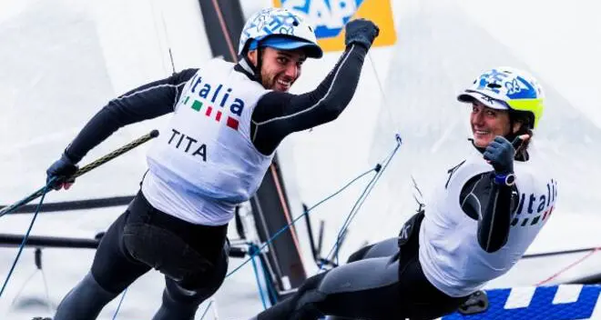 Il trentino Ruggero Tita con Caterina Banti cerca il vento per uno storico oro