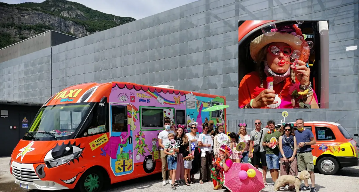 A Trento \"Milano25\", il taxi che ha portato speranza ai bimbi in protonterapia
