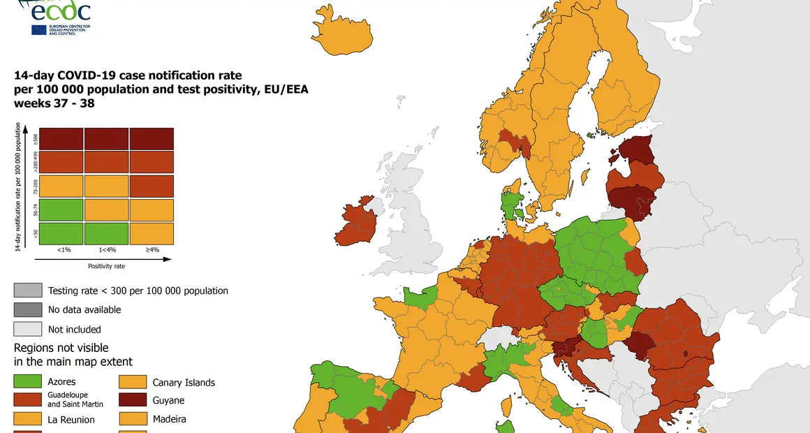 Covid in Italia, continua la tendenza al miglioramento. Mappa Ue: Trentino in verde