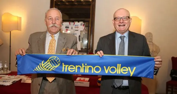 Trentino Volley, ora è ufficiale: Bruno Da Re il nuovo presidente, Mauro Poli il suo vice