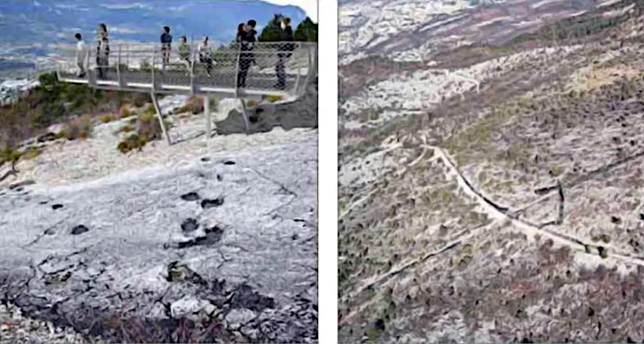 A spasso nella preistoria fra le orme dei dinosauri: l'anno prossimo il cantiere dei Lavini per il nuovo percorso di visita