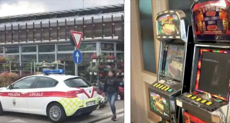 Ragazzo gioca alle slot, presume di aver vinto ma in realtà resta a secco e allora aggredisce il gestore