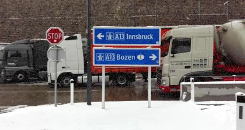 La protesta di Conftrasporto: \"Bolzano prevede nuove restrizioni contro i tir al Brennero\"