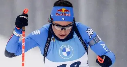 Primo podio stagionale per Dorothea Wierer: l'azzurra terza nella sprint di Ruhpolding
