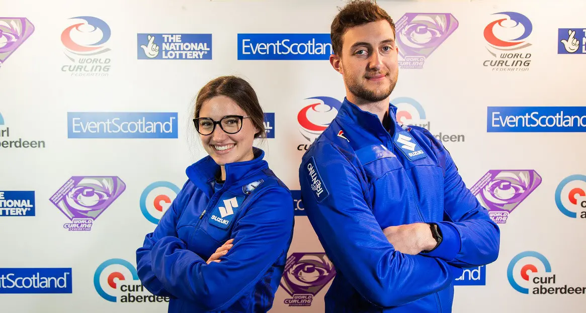 Curling, esordio col botto a Pechino per il trentino Mosaner e la bellunese Constantini: già due vittorie in coppia