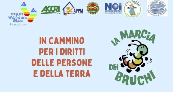 Pace e solidarietà, in Trentino parte la \"Marcia dei bruchi\"